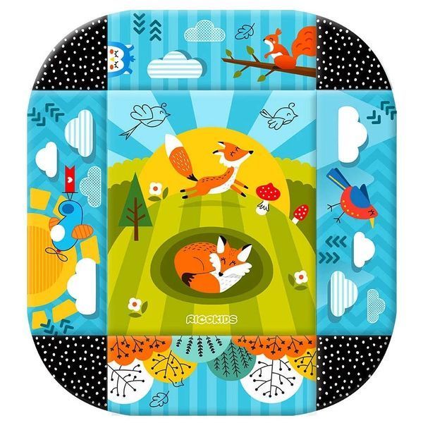Развивающий коврик 3в1 с игрушками Ricokids &laquo;Лисёнок&raquo;, 110&times;100 см 1155 фото