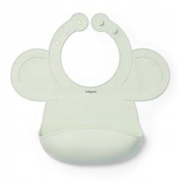 Силіконовий слюнявчик BabyOno 1639/03, М'ята 1208 фото