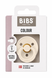 Пустушка BIBS Colour Latex Round (кругла), 0-6 міс., молочна 1580 фото 2