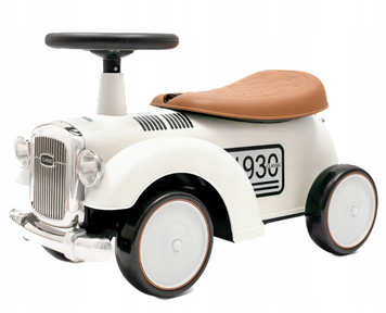 Машинка толокар Baby Mix Retro Royce белый, ретро-дизайн 1093 фото