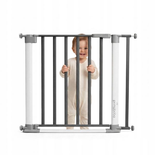 Барʼєр на деврі/сходи GATE_5.0GREY_7 Primabobo Livia, 75-92см  1376 фото