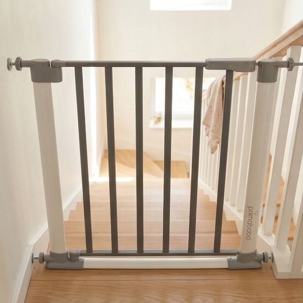 Барʼєр на деврі/сходи GATE_5.0GREY_7 Primabobo Livia, 75-92см  1376 фото