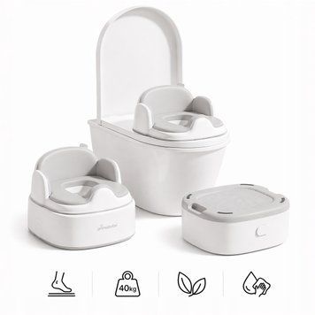 Горшок многофункциональный Primabobo, Серый 6218_ODI_G 1382 фото