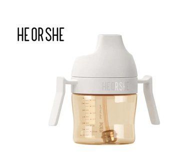 Поильник HEORSHE (носик) 210мл, Белый, 6+ мес 1349 фото